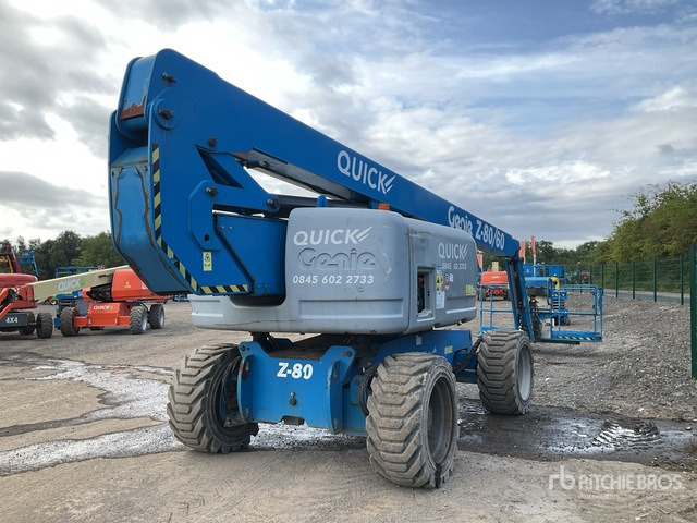 2017 Genie Z-80/60 4WD Diesel Articulating Boom Lift - Knikarmhoogwerker: afbeelding 4 2017 Genie Z-80/60 4WD Diesel Articulating Boom Lift - Knikarmhoogwerker: afbeelding 4