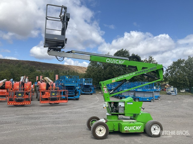 2017 Nifty HR12NDE 2WD Hybrid Articulating Boom Lift - Knikarmhoogwerker: afbeelding 3 2017 Nifty HR12NDE 2WD Hybrid Articulating Boom Lift - Knikarmhoogwerker: afbeelding 3