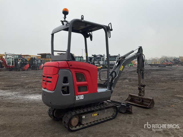 2017 Volvo EC18D Mini Excavator: <6.6t - Minigraafmachine: afbeelding 3 2017 Volvo EC18D Mini Excavator: <6.6t - Minigraafmachine: afbeelding 3