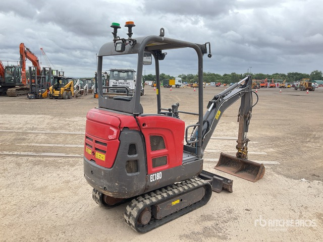 2017 Volvo EC18D Mini Excavator: <6.6t - Minigraafmachine: afbeelding 4 2017 Volvo EC18D Mini Excavator: <6.6t - Minigraafmachine: afbeelding 4