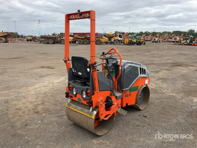 2018 Hamm HD8VV Double Drum Roller - Asfaltwals: afbeelding 4 2018 Hamm HD8VV Double Drum Roller - Asfaltwals: afbeelding 4