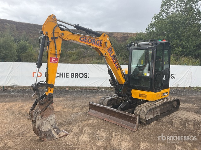 2018 JCB 48Z-1 Mini Excavator: <6.6t - Minigraafmachine: afbeelding 1 2018 JCB 48Z-1 Mini Excavator: <6.6t - Minigraafmachine: afbeelding 1