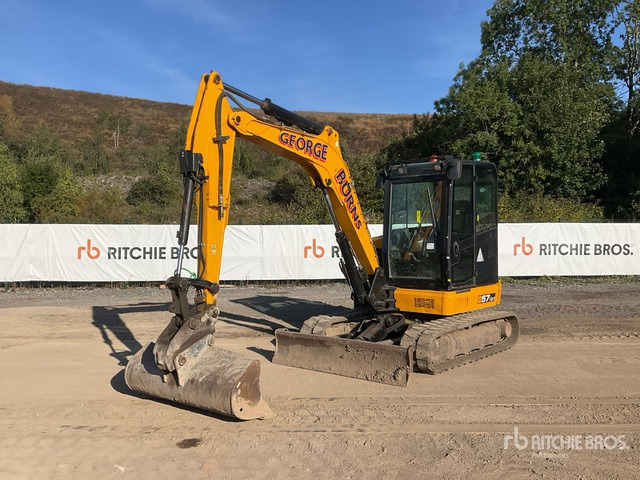 2018 JCB 57C-1 Mini Excavator: <6.6t - Minigraafmachine: afbeelding 2 2018 JCB 57C-1 Mini Excavator: <6.6t - Minigraafmachine: afbeelding 2