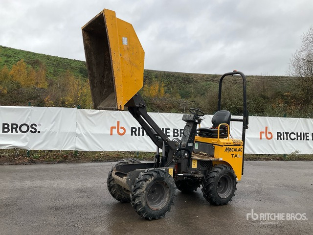 2018 Mecalac TA1EH 4x4 Hi-Tip Dumper - Minidumper: afbeelding 1 2018 Mecalac TA1EH 4x4 Hi-Tip Dumper - Minidumper: afbeelding 1