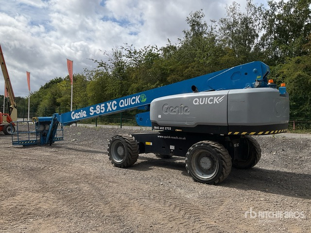 2019 Genie S85 4WD Diesel Telescopic Boom Lift - Klepelmaaier/ Mulcher: afbeelding 4 2019 Genie S85 4WD Diesel Telescopic Boom Lift - Klepelmaaier/ Mulcher: afbeelding 4