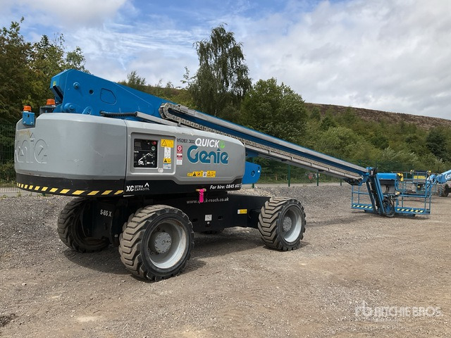 2019 Genie S85 4WD Diesel Telescopic Boom Lift - Klepelmaaier/ Mulcher: afbeelding 3 2019 Genie S85 4WD Diesel Telescopic Boom Lift - Klepelmaaier/ Mulcher: afbeelding 3