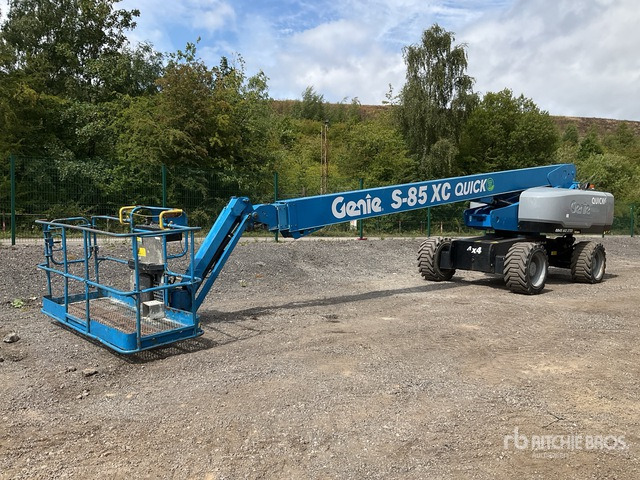 2019 Genie S85 4WD Diesel Telescopic Boom Lift - Klepelmaaier/ Mulcher: afbeelding 2 2019 Genie S85 4WD Diesel Telescopic Boom Lift - Klepelmaaier/ Mulcher: afbeelding 2
