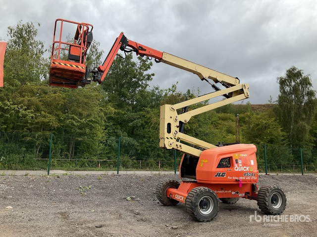Knikarmhoogwerker 2019 JLG 450AJ 4WD Diesel Articulating Boom Lift: afbeelding 6