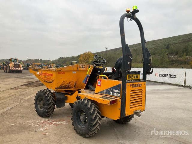 2019 Thwaites MACH580 3 ton 4x4 Swivel Dumper - Minidumper: afbeelding 4 2019 Thwaites MACH580 3 ton 4x4 Swivel Dumper - Minidumper: afbeelding 4