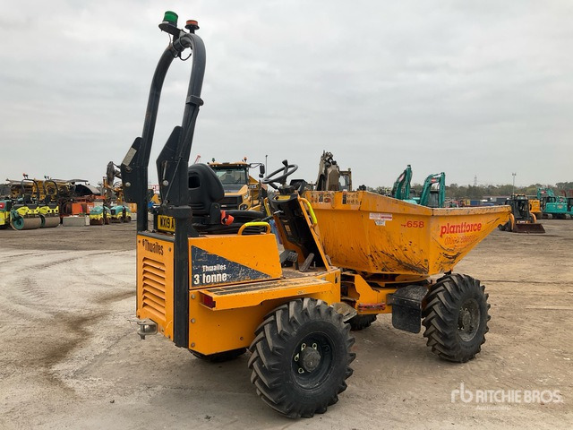 2019 Thwaites MACH580 3 ton 4x4 Swivel Dumper - Minidumper: afbeelding 3 2019 Thwaites MACH580 3 ton 4x4 Swivel Dumper - Minidumper: afbeelding 3