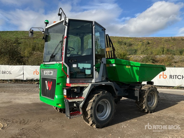2019 Wacker Neuson DV60 6 ton 4x4 Swivel Dumper - Kiepwagen met knikbesturing: afbeelding 4 2019 Wacker Neuson DV60 6 ton 4x4 Swivel Dumper - Kiepwagen met knikbesturing: afbeelding 4