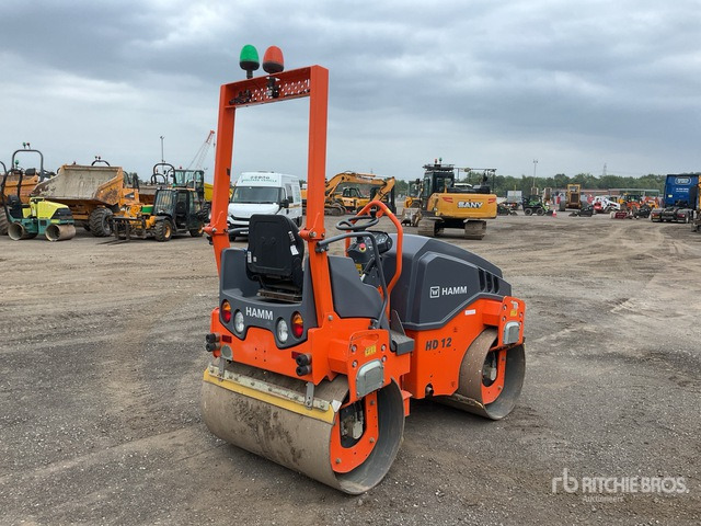 2021 Hamm HD12VV Double Drum Roller - Asfaltwals: afbeelding 3 2021 Hamm HD12VV Double Drum Roller - Asfaltwals: afbeelding 3