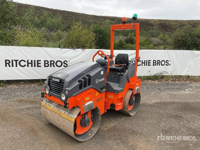 2021 Hamm HD12VV Double Drum Roller - Asfaltwals: afbeelding 1 2021 Hamm HD12VV Double Drum Roller - Asfaltwals: afbeelding 1
