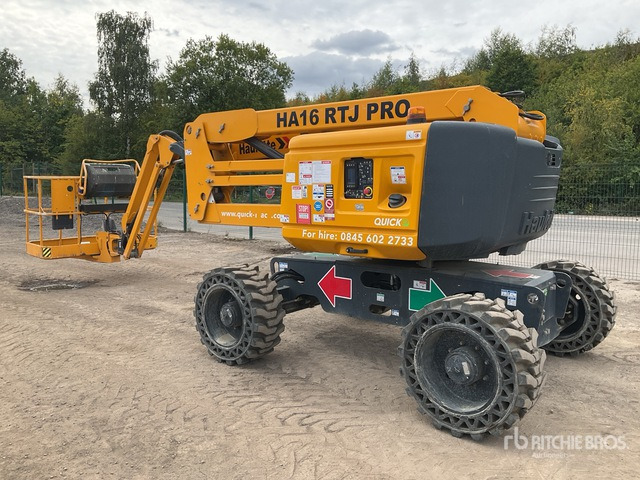 2021 Haulotte HA16RT 4WD Diesel Articulating Boom Lift - Knikarmhoogwerker: afbeelding 3 2021 Haulotte HA16RT 4WD Diesel Articulating Boom Lift - Knikarmhoogwerker: afbeelding 3