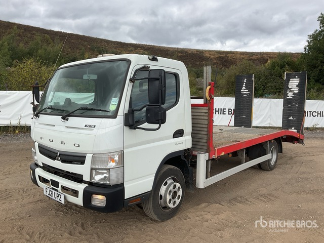 2021 Mitsubishi Canter 4x2 Flatbed Truck - Vrachtwagen met open laadbak: afbeelding 2 2021 Mitsubishi Canter 4x2 Flatbed Truck - Vrachtwagen met open laadbak: afbeelding 2