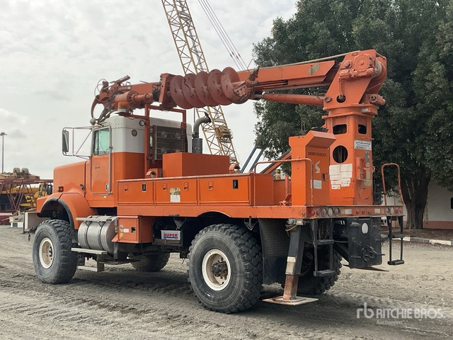 1995 Kenworth C500 Simon Telelect 92-45 on 4x4 Drill Truck - Boormachine: afbeelding 2 1995 Kenworth C500 Simon Telelect 92-45 on 4x4 Drill Truck - Boormachine: afbeelding 2