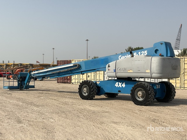 2002 Genie S125 4WD Diesel Telescopic Boom Lift - Klepelmaaier/ Mulcher: afbeelding 3 2002 Genie S125 4WD Diesel Telescopic Boom Lift - Klepelmaaier/ Mulcher: afbeelding 3