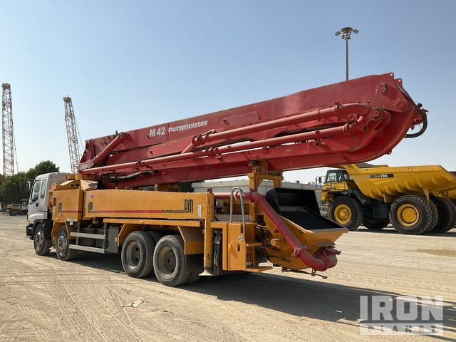 2002 Isuzu CXH50T 2003 Putzmeister M42 on 8x4 Twi ... Concrete Pump Truck - Klepelmaaier/ Mulcher: afbeelding 4 2002 Isuzu CXH50T 2003 Putzmeister M42 on 8x4 Twi ... Concrete Pump Truck - Klepelmaaier/ Mulcher: afbeelding 4