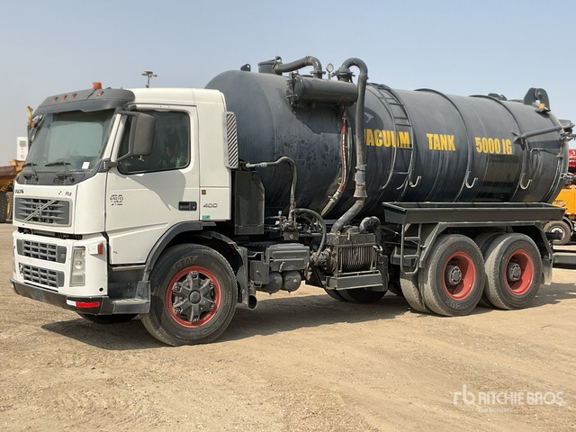 2008 Volvo FM400 6x4 20000 L Vacuum Tanker Truck - Vacuümwagen: afbeelding 1 2008 Volvo FM400 6x4 20000 L Vacuum Tanker Truck - Vacuümwagen: afbeelding 1
