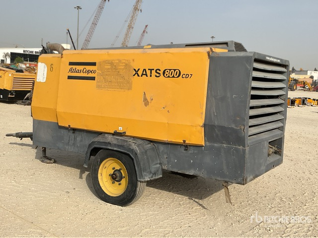 2012 Atlas Copco XATS800 Mobile Air Compressor - Luchtcompressor: afbeelding 3 2012 Atlas Copco XATS800 Mobile Air Compressor - Luchtcompressor: afbeelding 3