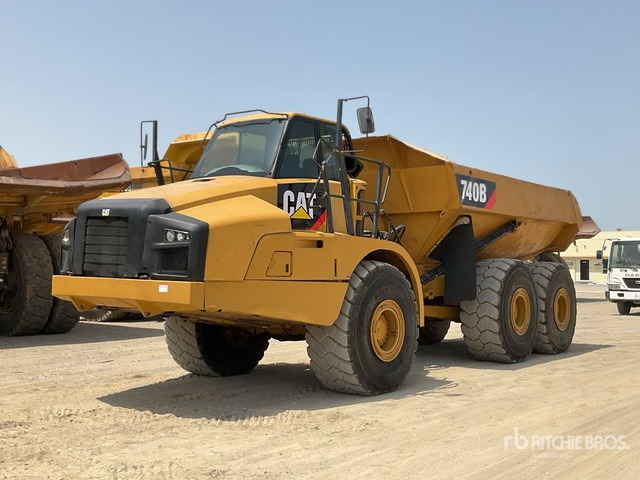 2012 Cat 740B - Kiepwagen met knikbesturing: afbeelding 1 2012 Cat 740B - Kiepwagen met knikbesturing: afbeelding 1
