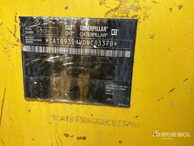 2012 Cat 930H - Wiellader: afbeelding 2 2012 Cat 930H - Wiellader: afbeelding 2