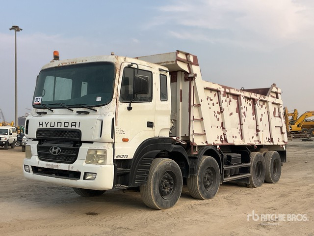 2014 Hyundai HD370 8x4 Twin-Steer Tri/A Dump Truck - Kipper vrachtwagen: afbeelding 1 2014 Hyundai HD370 8x4 Twin-Steer Tri/A Dump Truck - Kipper vrachtwagen: afbeelding 1
