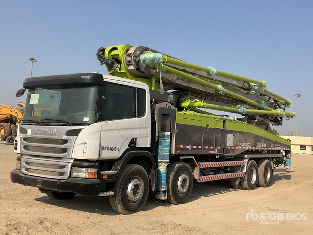 2019 Scania P420 2019 Zoomlion ZLJ5441THBSE 56 m ... Concrete Pump Truck - Betonpomp: afbeelding 1 2019 Scania P420 2019 Zoomlion ZLJ5441THBSE 56 m ... Concrete Pump Truck - Betonpomp: afbeelding 1