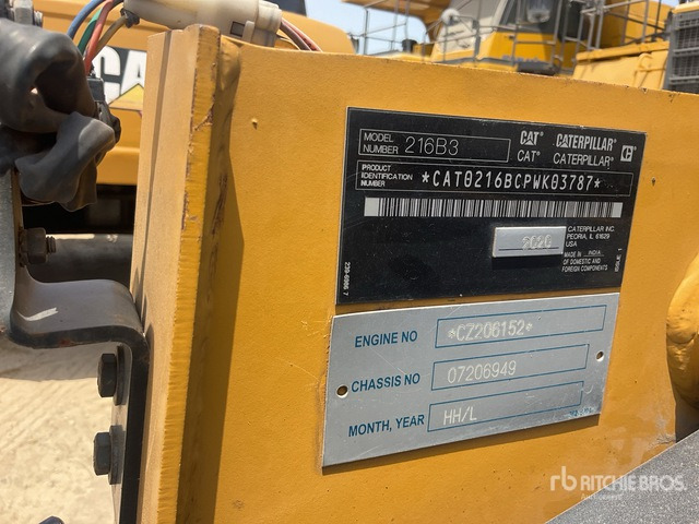 2020 Cat 216B3 Skid Steer Loader - Schranklader: afbeelding 1 2020 Cat 216B3 Skid Steer Loader - Schranklader: afbeelding 1