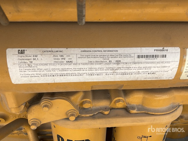 2020 Cat C32 1137 kVA Skid-Mounted Generator Set - Industrie generator: afbeelding 5 2020 Cat C32 1137 kVA Skid-Mounted Generator Set - Industrie generator: afbeelding 5