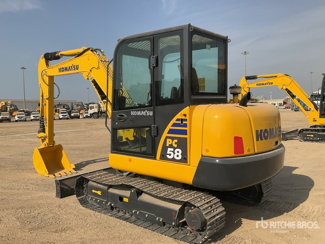 2022 Komatsu PC58-8 Mini Excavator: <6.6t - Minigraafmachine: afbeelding 3 2022 Komatsu PC58-8 Mini Excavator: <6.6t - Minigraafmachine: afbeelding 3