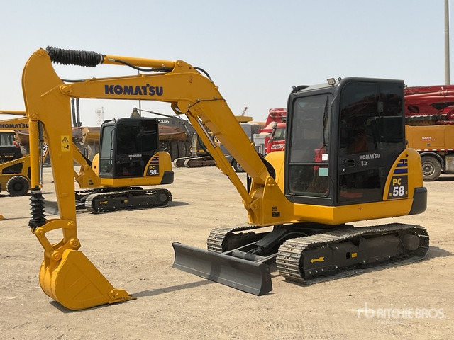2022 Komatsu PC58-8 Mini Excavator: <6.6t - Minigraafmachine: afbeelding 1 2022 Komatsu PC58-8 Mini Excavator: <6.6t - Minigraafmachine: afbeelding 1