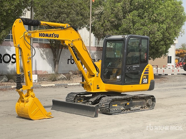 2022 Komatsu PC58-8 Mini Excavator: <6.6t - Minigraafmachine: afbeelding 1 2022 Komatsu PC58-8 Mini Excavator: <6.6t - Minigraafmachine: afbeelding 1