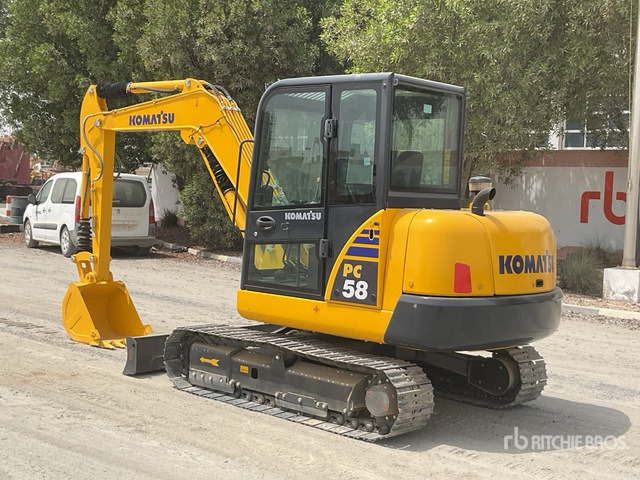 2022 Komatsu PC58-8 Mini Excavator: <6.6t - Minigraafmachine: afbeelding 3 2022 Komatsu PC58-8 Mini Excavator: <6.6t - Minigraafmachine: afbeelding 3