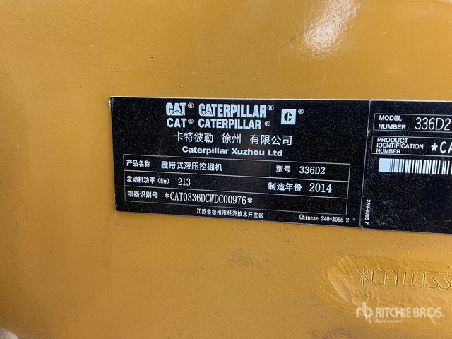 Cat 336D Tracked Excavator - Rupsgraafmachine: afbeelding 2 Cat 336D Tracked Excavator - Rupsgraafmachine: afbeelding 2