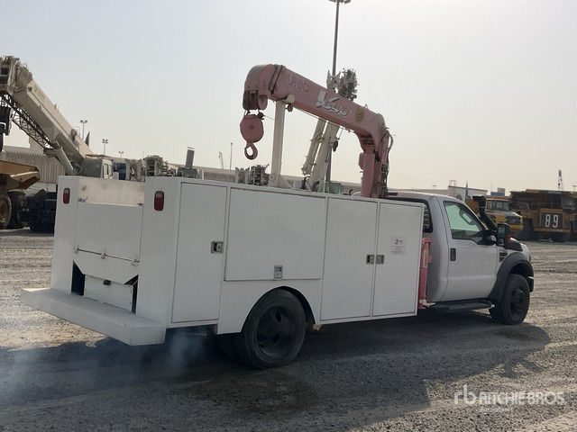 2008 Ford F550 XL Super Duty 4x4 Service Truck - Gemeentelijke machine/ Speciaal: afbeelding 4 2008 Ford F550 XL Super Duty 4x4 Service Truck - Gemeentelijke machine/ Speciaal: afbeelding 4