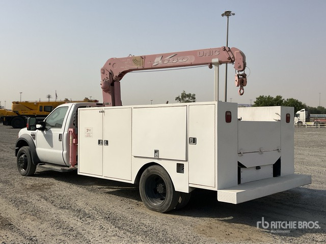 2008 Ford F550 XL Super Duty 4x4 Service Truck - Gemeentelijke machine/ Speciaal: afbeelding 3 2008 Ford F550 XL Super Duty 4x4 Service Truck - Gemeentelijke machine/ Speciaal: afbeelding 3