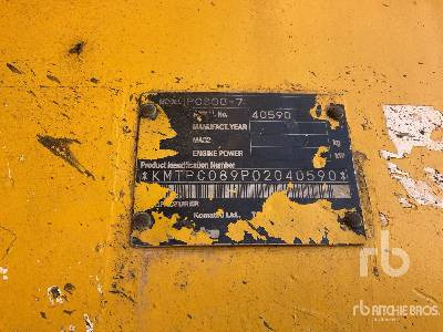KOMATSU PC800-7 - Rupsgraafmachine: afbeelding 4 KOMATSU PC800-7 - Rupsgraafmachine: afbeelding 4