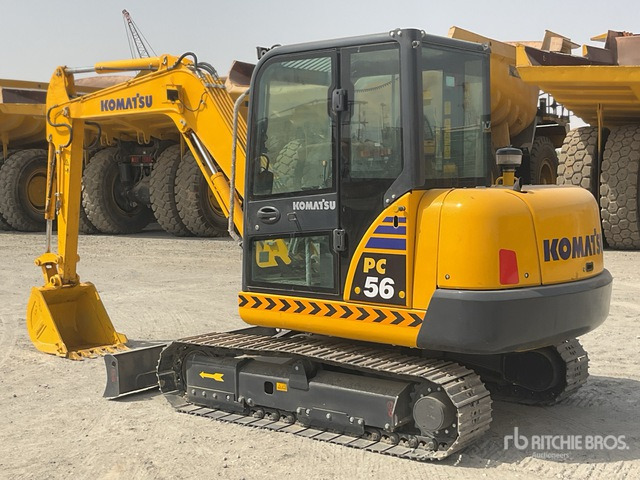 Komatsu PC56-7 Mini Excavator: <6.6t - Minigraafmachine: afbeelding 4 Komatsu PC56-7 Mini Excavator: <6.6t - Minigraafmachine: afbeelding 4