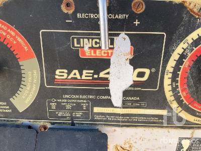LINCOLN SAE-400 Mobile - Uitrusting voor lassen: afbeelding 5 LINCOLN SAE-400 Mobile - Uitrusting voor lassen: afbeelding 5