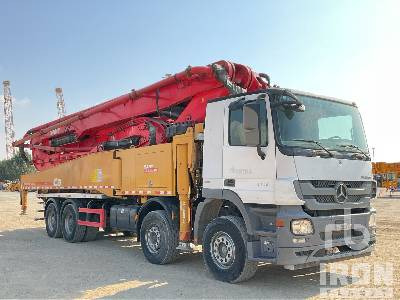 MERCEDES-BENZ ACTROS 4144 2019 Sany SYM5443THB 56 m on 8x ... - Betonpomp: afbeelding 4 MERCEDES-BENZ ACTROS 4144 2019 Sany SYM5443THB 56 m on 8x ... - Betonpomp: afbeelding 4