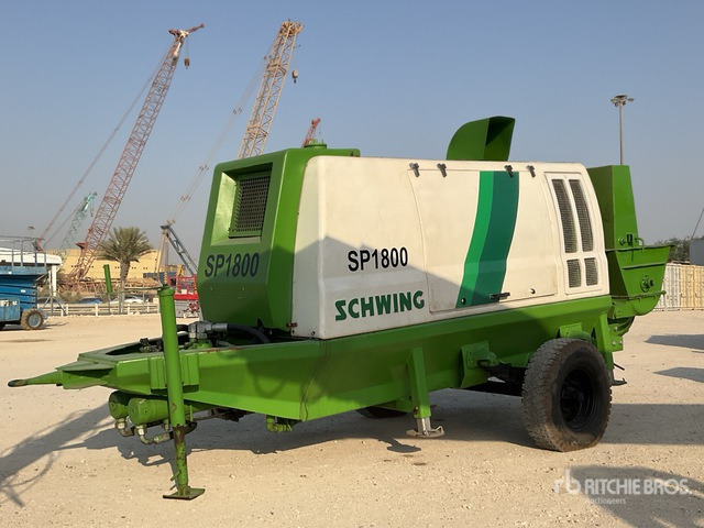 Schwing SP1800 - Kleine betonpomp: afbeelding 2 Schwing SP1800 - Kleine betonpomp: afbeelding 2