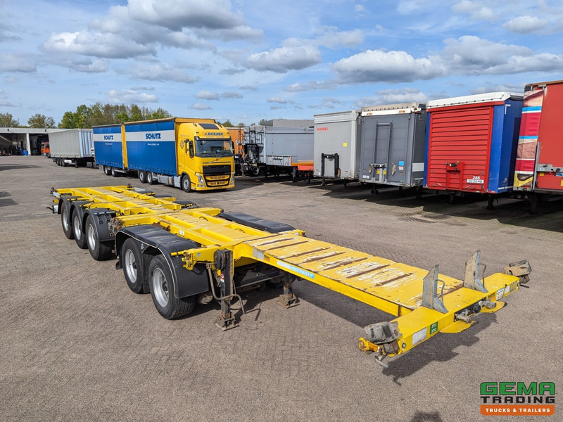 D-Tec CT-35-02 + CT-60-05D - 2 COMBI chassis - 3 StuurAssen - 4 LiftAssen - QuickLocks - Containertransporter/ Wissellaadbak oplegger: afbeelding 4 D-Tec CT-35-02 + CT-60-05D - 2 COMBI chassis - 3 StuurAssen - 4 LiftAssen - QuickLocks - Containertransporter/ Wissellaadbak oplegger: afbeelding 4