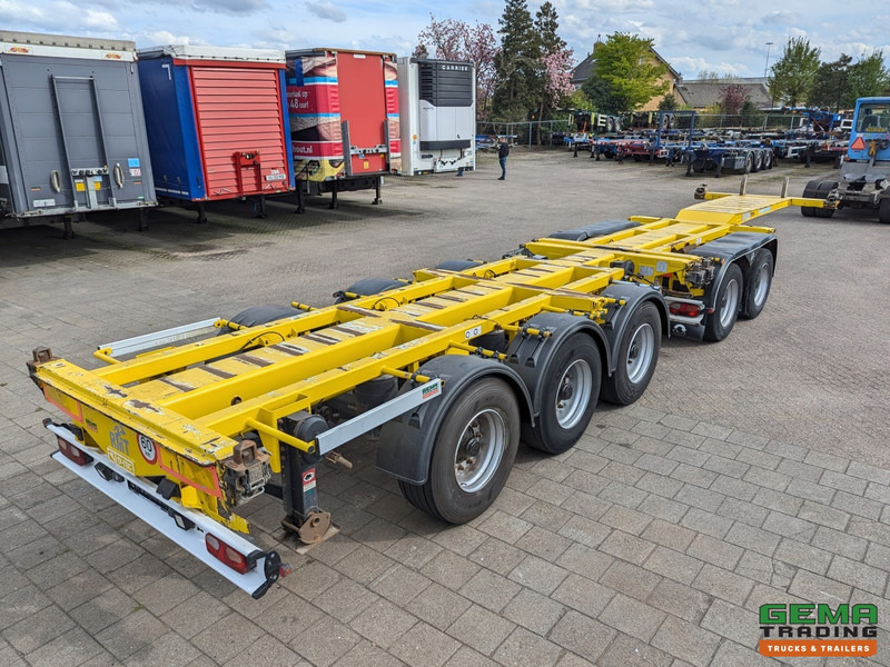 D-Tec CT-35-02 + CT-60-05D - 2 COMBI chassis - 3 StuurAssen - 4 LiftAssen - QuickLocks - Containertransporter/ Wissellaadbak oplegger: afbeelding 1 D-Tec CT-35-02 + CT-60-05D - 2 COMBI chassis - 3 StuurAssen - 4 LiftAssen - QuickLocks - Containertransporter/ Wissellaadbak oplegger: afbeelding 1