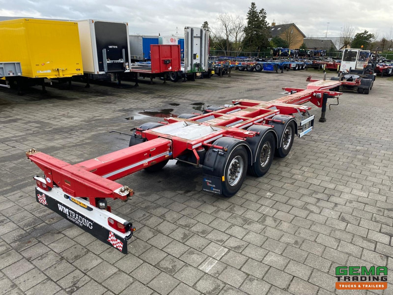 D-Tec Flexitrailer FT-43-03V 3-Assen SAF - Schijfremmen - Liftas - 20FT Swap - Alle Containers 07/2025APK - Containertransporter/ Wissellaadbak oplegger: afbeelding 1 D-Tec Flexitrailer FT-43-03V 3-Assen SAF - Schijfremmen - Liftas - 20FT Swap - Alle Containers 07/2025APK - Containertransporter/ Wissellaadbak oplegger: afbeelding 1
