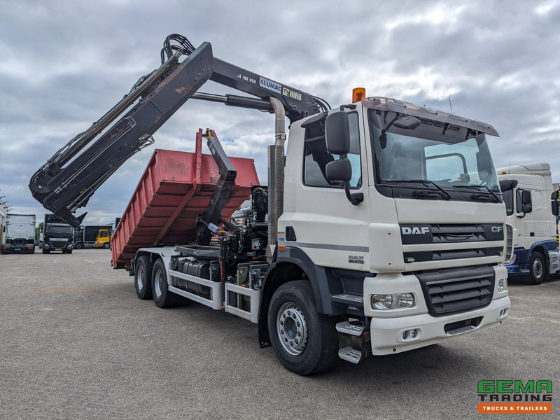 DAF CF85.410 6x4 Dagcab Euro5 EEV - Hiab Haakarm + Hiab 166E-2 DUO - Vangmuil - Haakarmsysteem vrachtwagen, Kraanwagen: afbeelding 2 DAF CF85.410 6x4 Dagcab Euro5 EEV - Hiab Haakarm + Hiab 166E-2 DUO - Vangmuil - Haakarmsysteem vrachtwagen, Kraanwagen: afbeelding 2