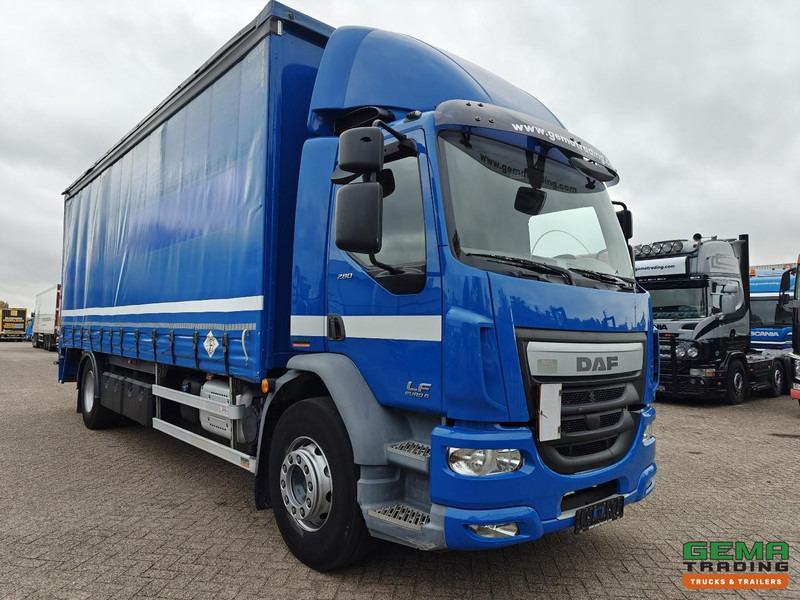 Schuifzeilen vrachtwagen DAF FA LF280 4x2 Dagcab Euro6 - 6CIL - SchuifzeilenBak 7.5m + Laadklep 2500kg - HH Vloer: afbeelding 8