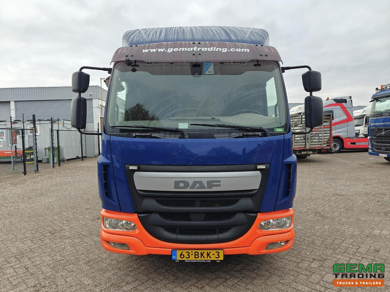 Autovrachtwagen vrachtwagen DAF LF 180 FA 4x2 Dagcab Euro6C - Oprijwagen/Machine transporter 5.3m + Lier 5900kg - Trekhaak - 09/2026 APK - NieuweOPbouw!: afbeelding 9