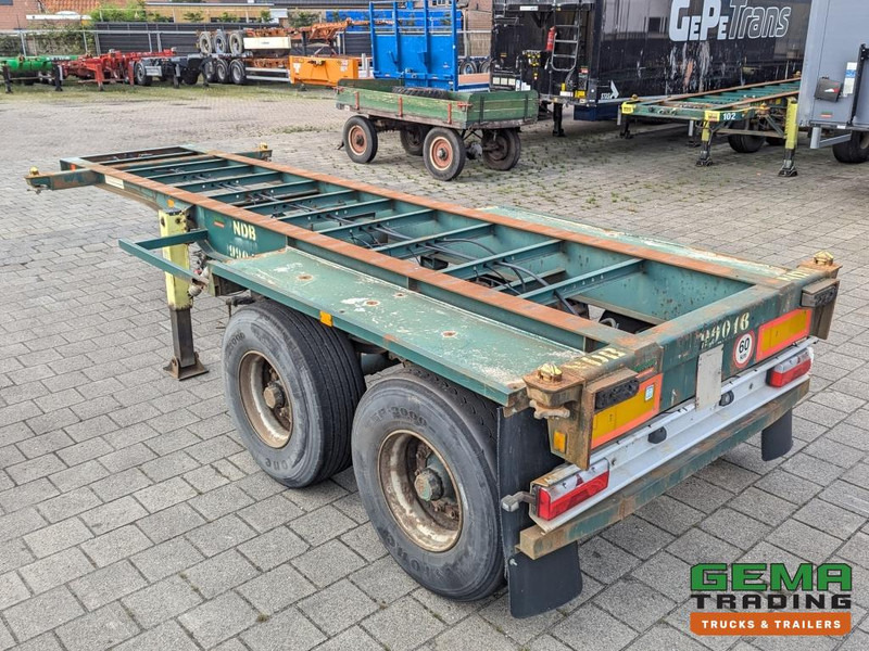 Flandria OP 20V 2A 2-Assen ROR - DrumBrakes - Steel Suspension - 20FT (O1980) - Containertransporter/ Wissellaadbak oplegger: afbeelding 2 Flandria OP 20V 2A 2-Assen ROR - DrumBrakes - Steel Suspension - 20FT (O1980) - Containertransporter/ Wissellaadbak oplegger: afbeelding 2