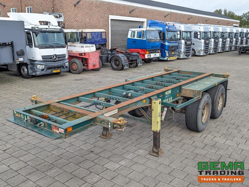 Flandria OP 20V 2A 2-Assen ROR - DrumBrakes - Steel Suspension - 20FT (O1980) - Containertransporter/ Wissellaadbak oplegger: afbeelding 3 Flandria OP 20V 2A 2-Assen ROR - DrumBrakes - Steel Suspension - 20FT (O1980) - Containertransporter/ Wissellaadbak oplegger: afbeelding 3